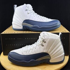 Nike Air Jordan 12 Retro French Blue (2025) White CT8013-114 Size 9.5 Men’s New